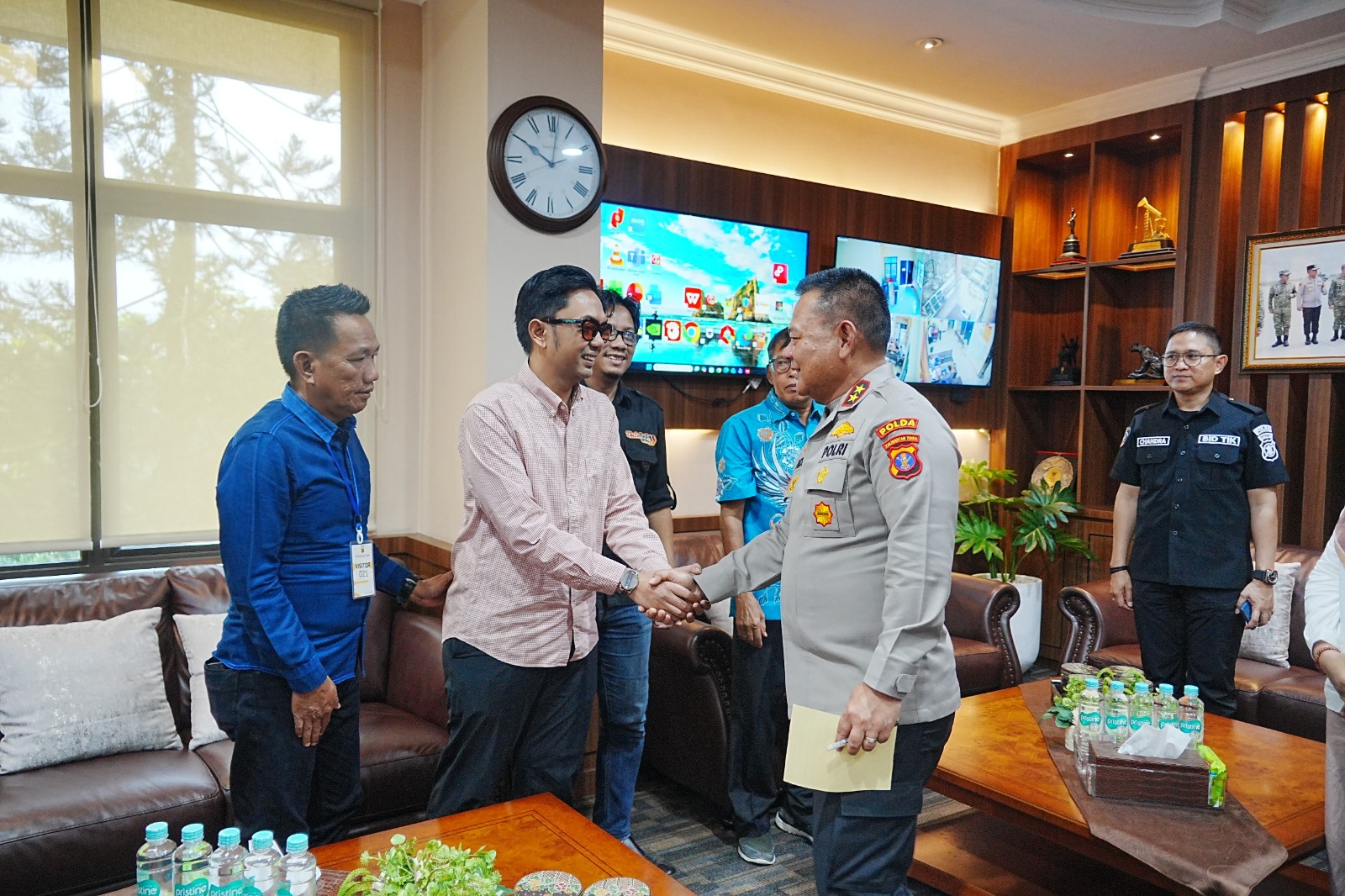 *Dorong Informasi Publik yang Berkualitas, Polda Kaltim Bangun Sinergi Bersama Jurnalis*